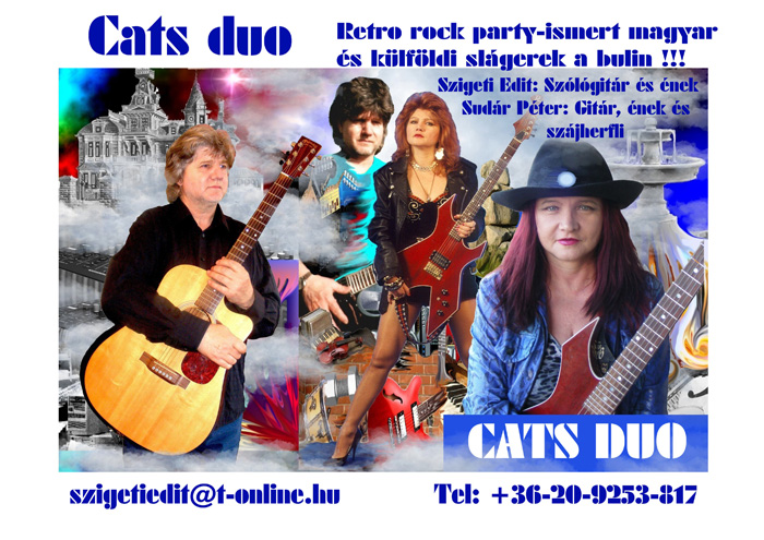 CATS DUO color poster OKi